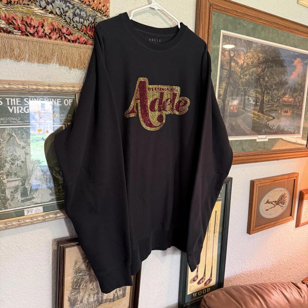 Weekends With Adele Official Rhinestone Crewneck … - image 2